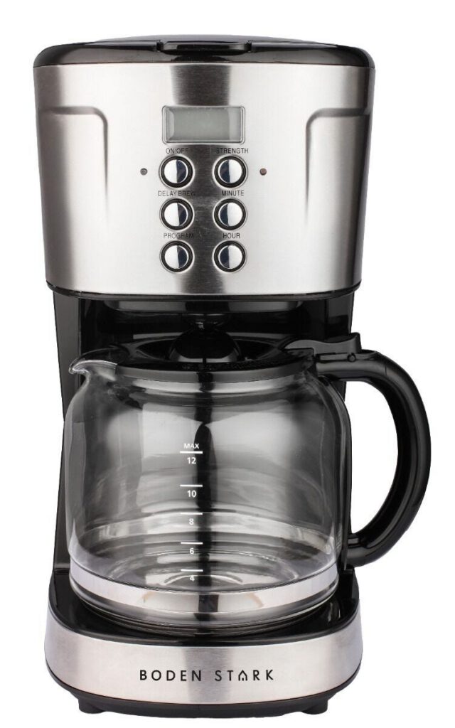 Boden Stark Drip Coffee Machine - BS-DCM01-BK