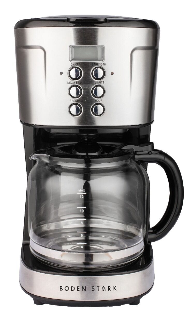 Boden Stark Drip Coffee Machine - BS-DCM01-BK