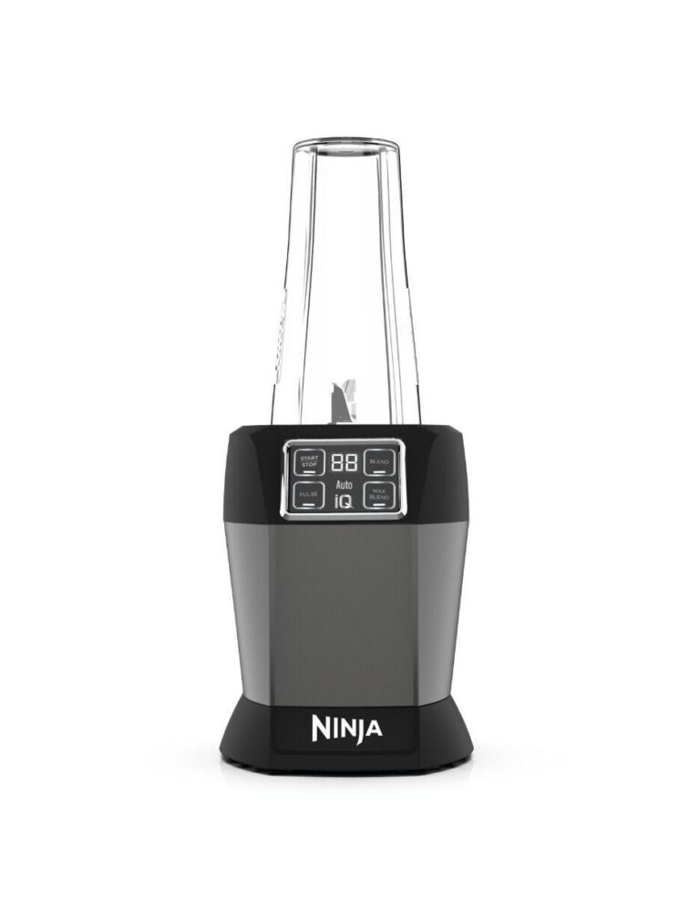 Ninja Black Blender With Auto-iQ - BN495EU