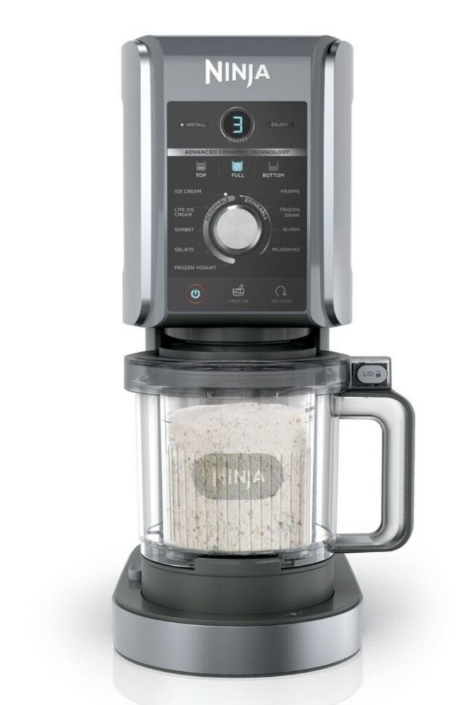 Ninja Creami Deluxe 10-in-1 Ice Cream and Iced Drink Maker - NC502EU
