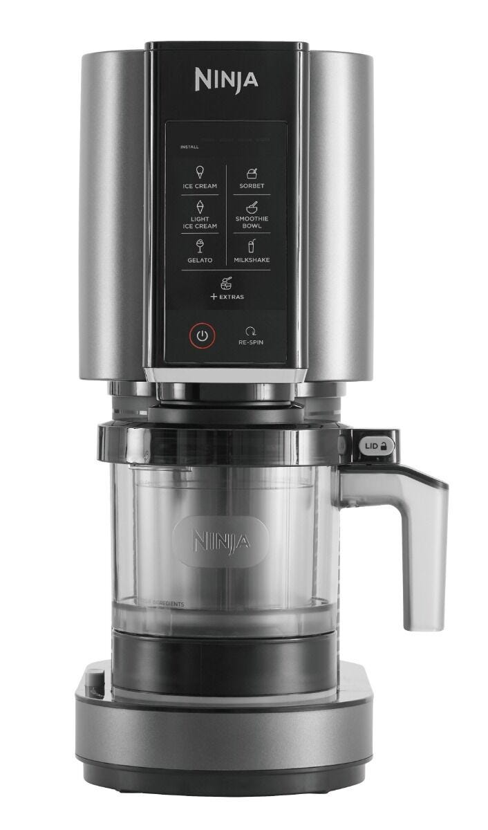 Ninja Creami 7-in-1 Ice Cream & Frozen Dessert Maker With 2 Tubs - NC302EU