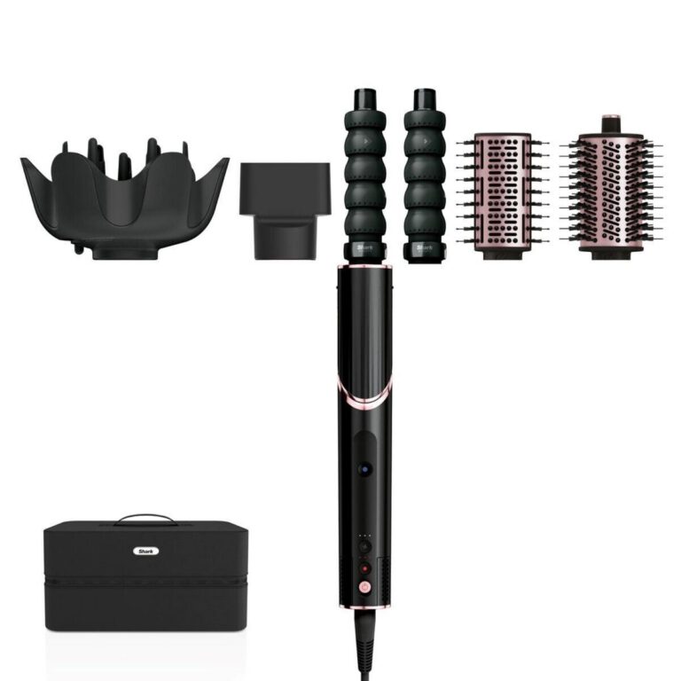 Shark Flexstyle 5-in-1 Air Styler & Hair Dryer With Storage Case - HD446EU