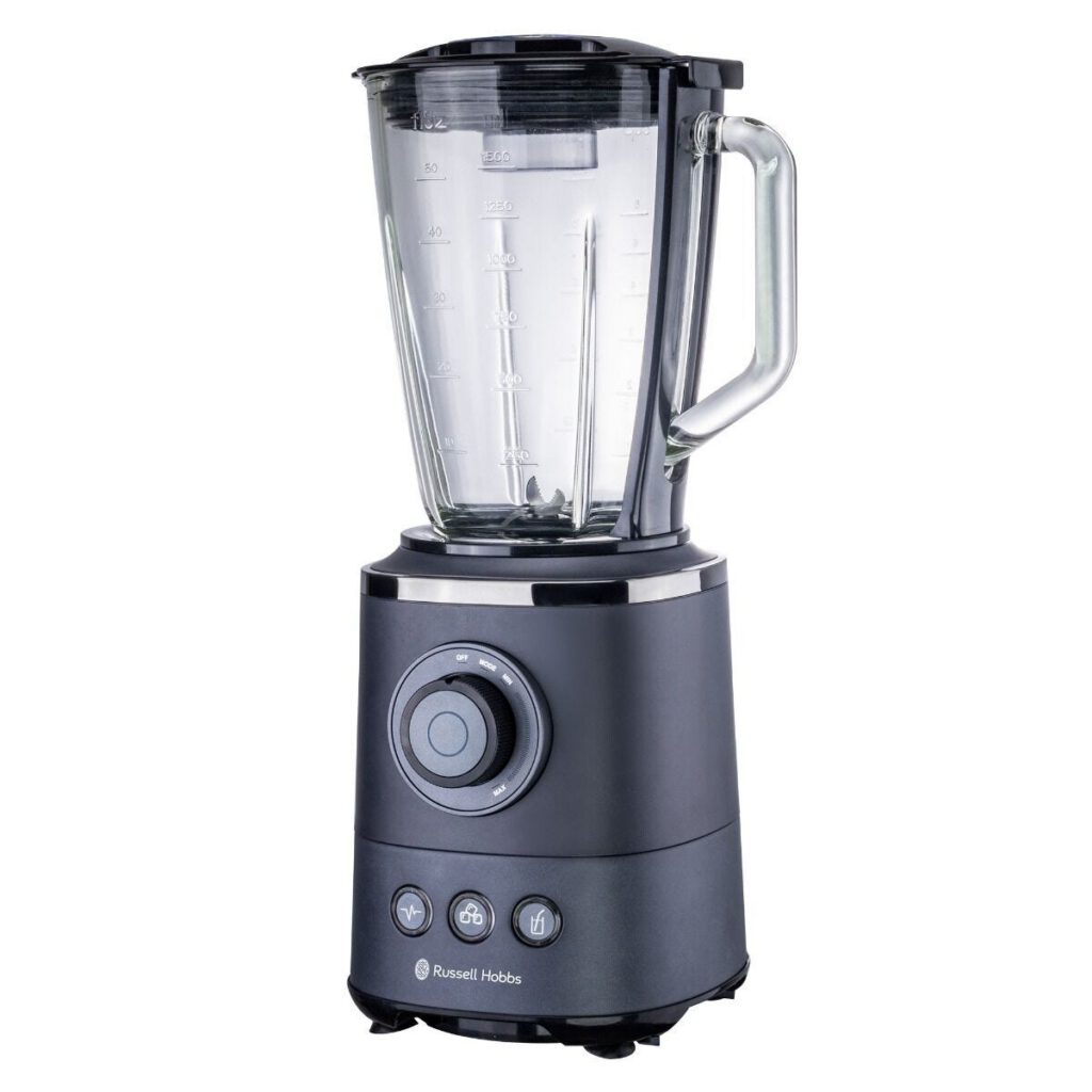 Russell Hobbs Velocity Dark 1.5L Glass Jug 1300W Blender - RHB356