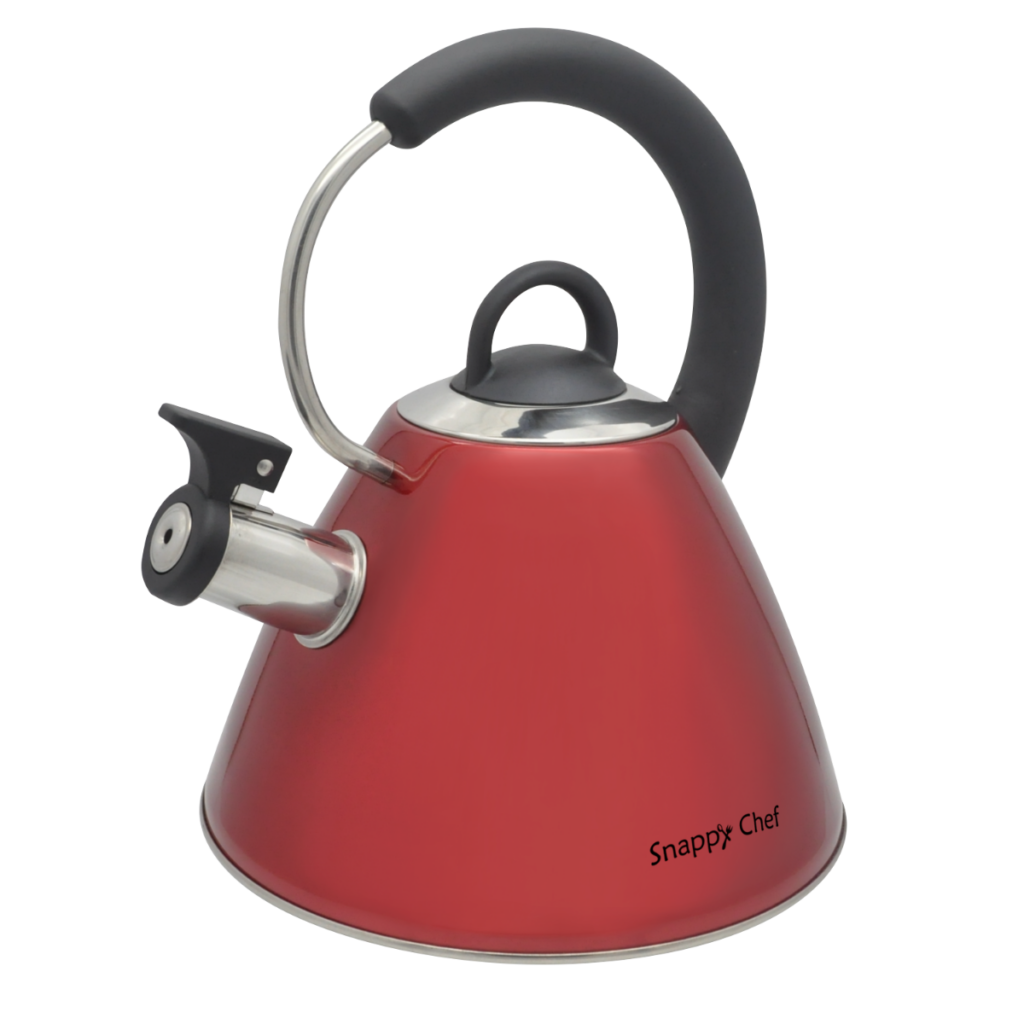 Snappy Chef 1.8l Red Whistling Kettle - KERE002