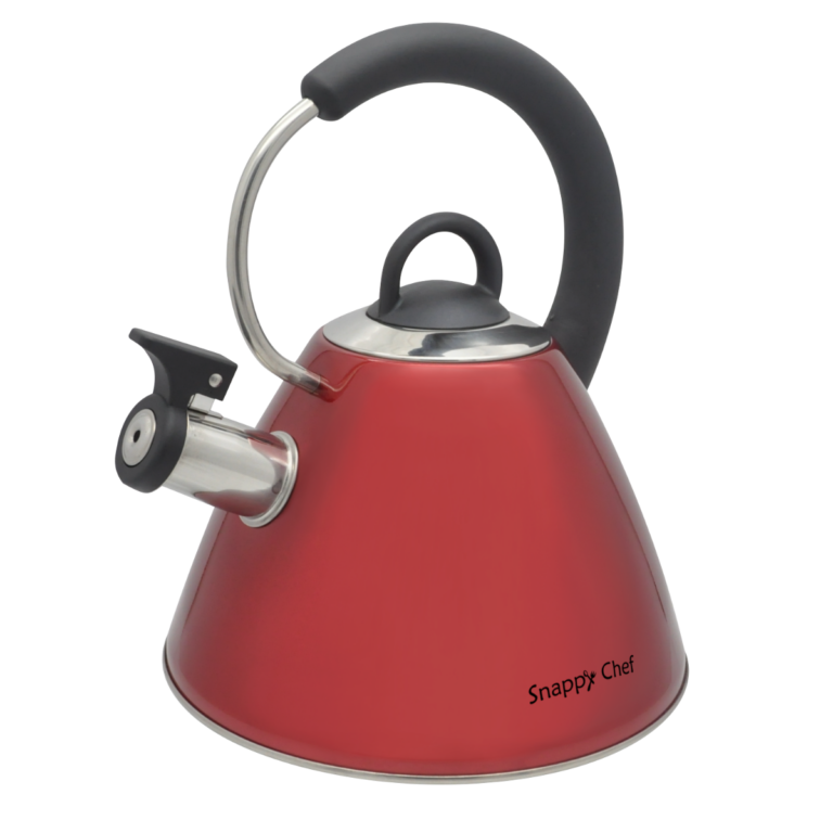 Snappy Chef 1.8l Red Whistling Kettle - KERE002