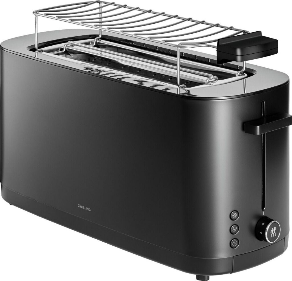 Zwilling 2 Slot Long / 4 Slice Toaster with Bun Warmer - ZW-1026860