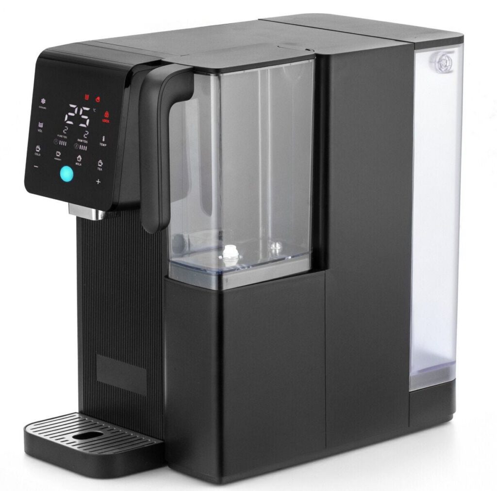Cara Black Benchtop Reverse Osmosis Hot & Cold Water Station - CA3001-BLACK