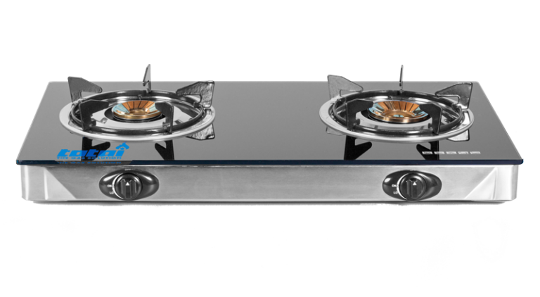 TOTAI 2 BURNER GAS ON GLASS HOTPLATE - 26/013