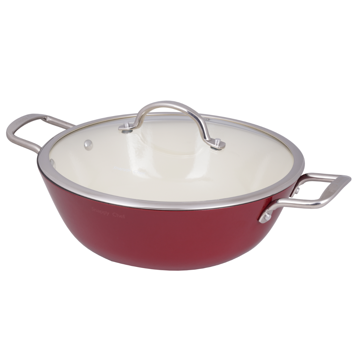 Snappy Chef Superlight 30cm Cast Iron Round - CIRC030